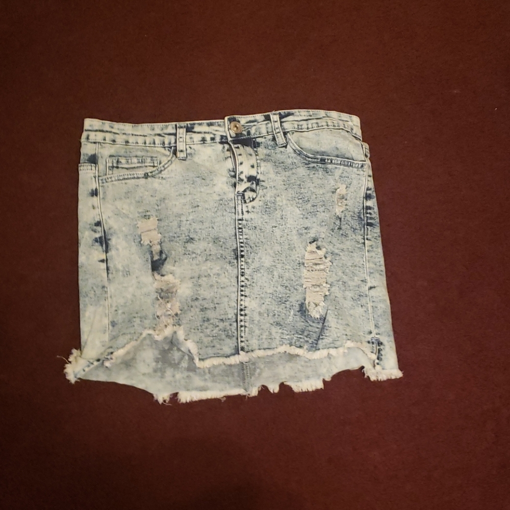 Jean skirt